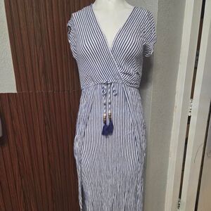 Stone-island Women's Blue and Purple Dress